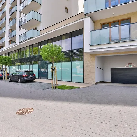 아파트 Nowa Letnica Z Parkingiem I Balkonem Przy Stadionie Polsat Arena By Renters